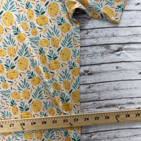 Pins And Aces Golf Co Polo Shirt Mens 2XL Tropical Print Performance Stretch NEW - Picture 7 of 9